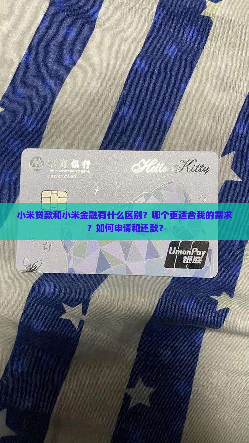 小米贷款还是小米金融