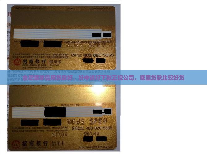 合肥哪家信用贷款好