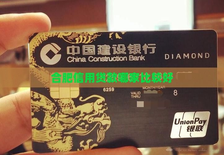 安徽信用贷款哪个好