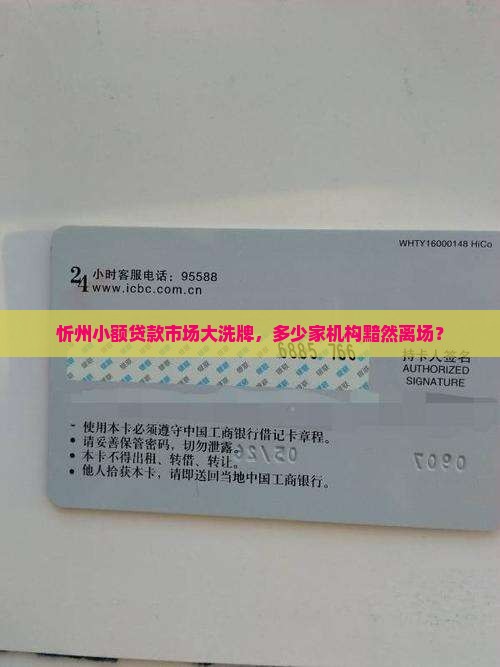忻州小额贷款取消多少家