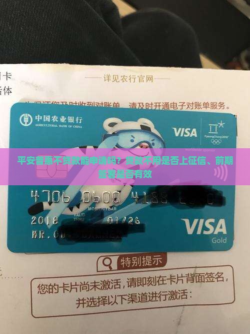 平安普惠不贷款能申请吗