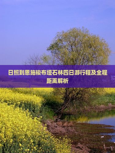 日照到恩施梭布垭石林四日游行程及全程距离解析