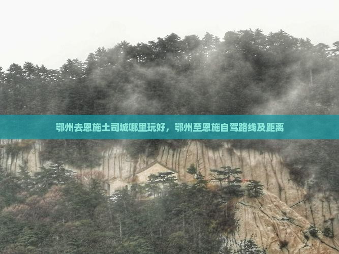 鄂州去恩施土司城哪里玩好，鄂州至恩施自驾路线及距离