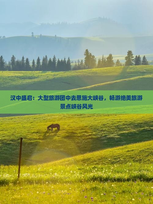 汉中盛启：大型旅游团中去恩施大峡谷，畅游绝美旅游景点峡谷风光