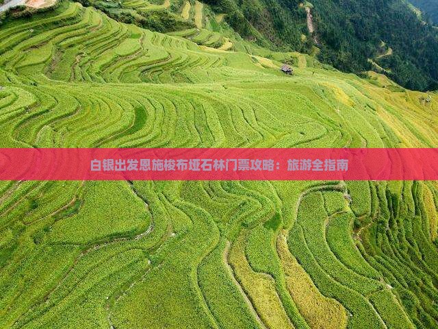 白银出发恩施梭布垭石林门票攻略：旅游全指南