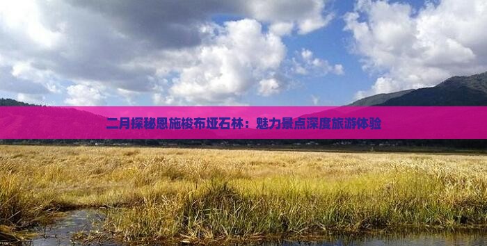 二月探秘恩施梭布垭石林：魅力景点深度旅游体验