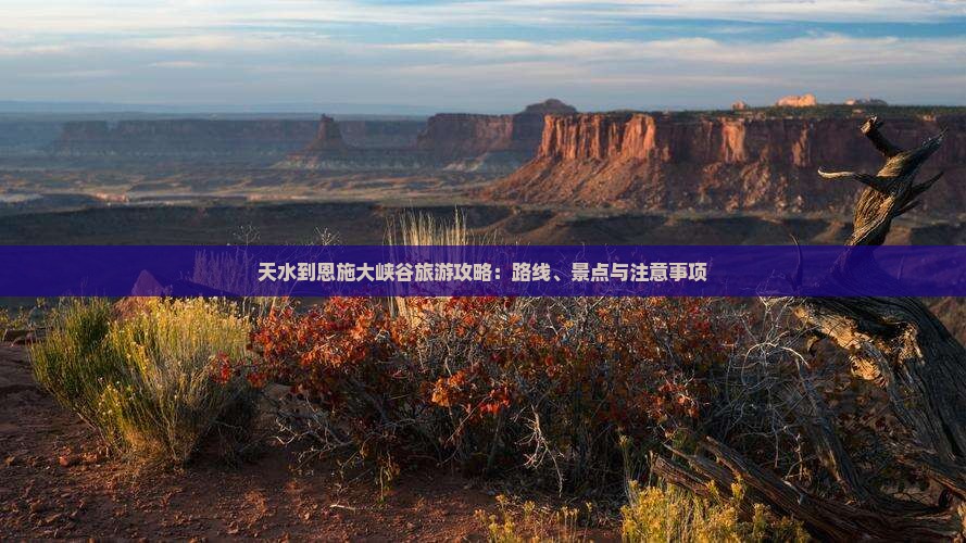 天水到恩施大峡谷旅游攻略：路线、景点与注意事项