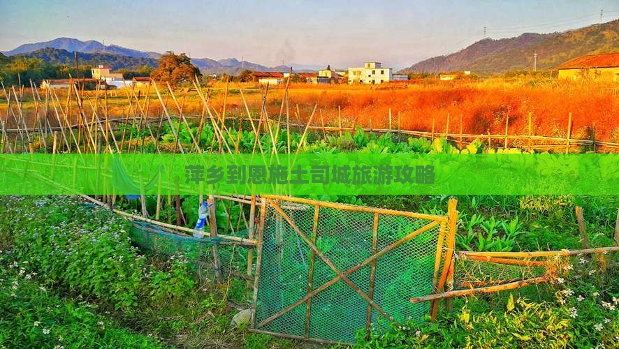 萍乡到恩施土司城个人游