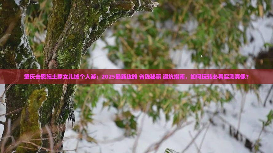 肇庆去恩施土家女儿城个人游