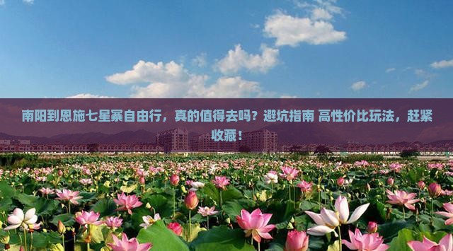 南阳到恩施七星寨自由行