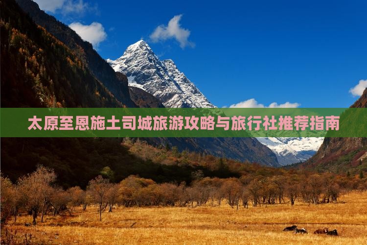 太原至恩施土司城旅游攻略与旅行社推荐指南