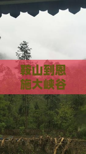 鞍山到恩施大峡谷六日旅游攻略及景点指南