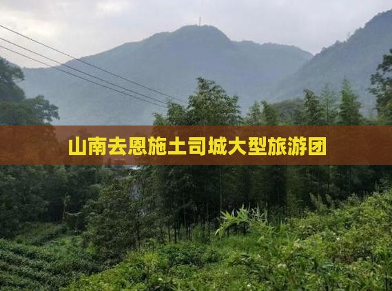 山南去恩施土司城大型旅游团