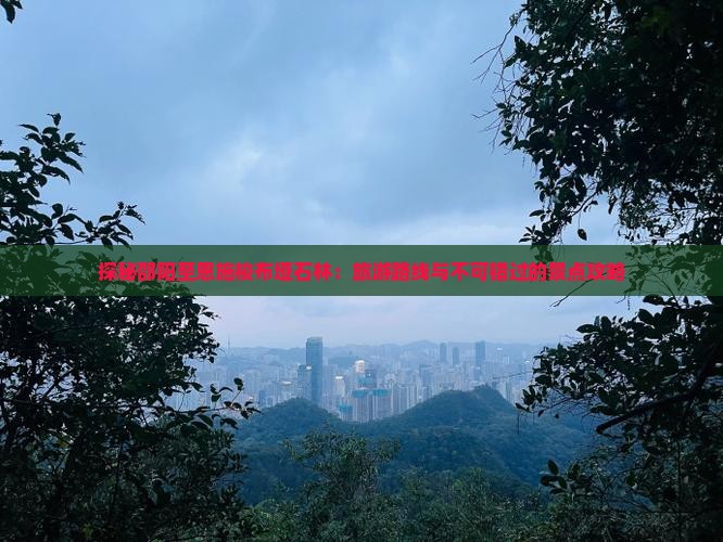 探秘邵阳至恩施梭布垭石林：旅游路线与不可错过的景点攻略