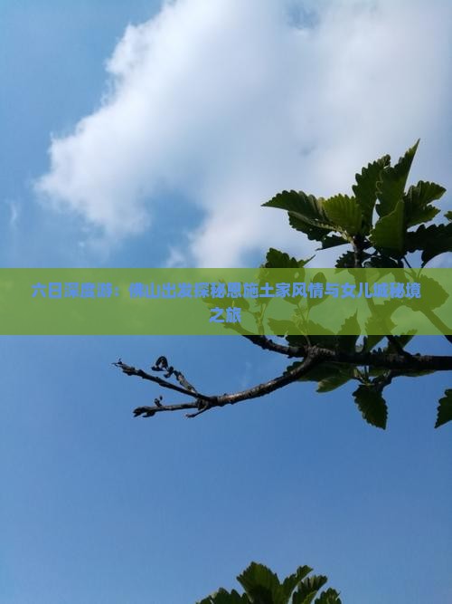 六日深度游：佛山出发探秘恩施土家风情与女儿城秘境之旅