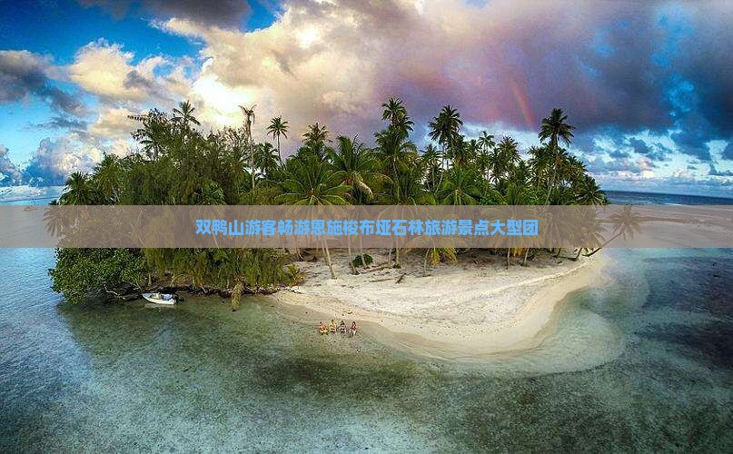 双鸭山游客畅游恩施梭布垭石林旅游景点大型团
