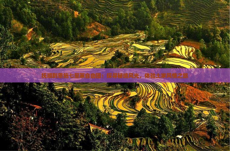 抚顺到恩施七星寨自由团：探寻秘境风光，体验土家风情之旅