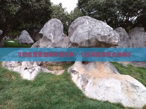 《哈密至恩施梭布垭石林：七日深度游景点攻略》