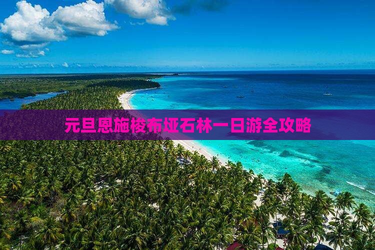 元旦恩施梭布垭石林一日游全攻略