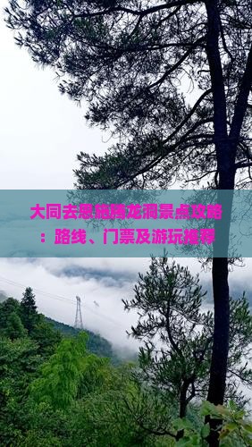 大同去恩施腾龙洞景点攻略：路线、门票及游玩推荐