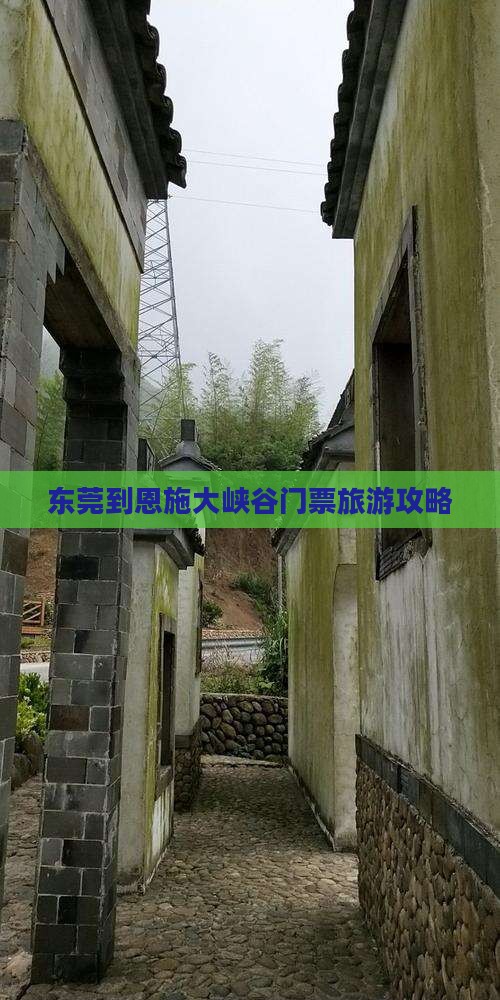 东莞到恩施大峡谷门票