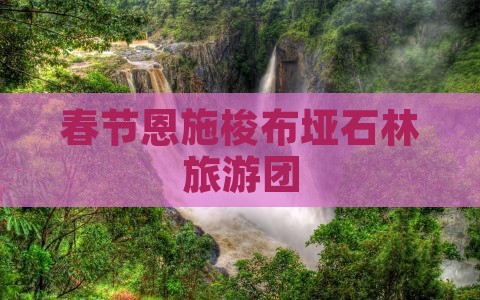 春节到恩施梭布垭石林大型旅游团