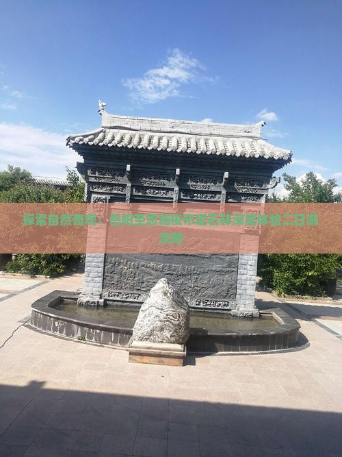 探索自然奇观：岳阳至恩施梭布垭石林深度体验二日游攻略