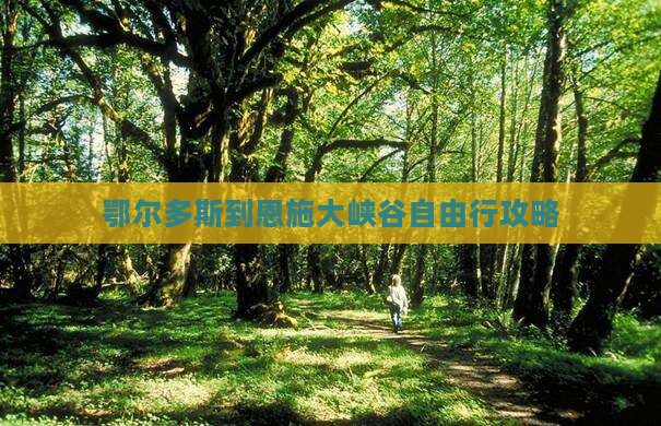 鄂尔多斯到恩施大峡谷自由行攻略