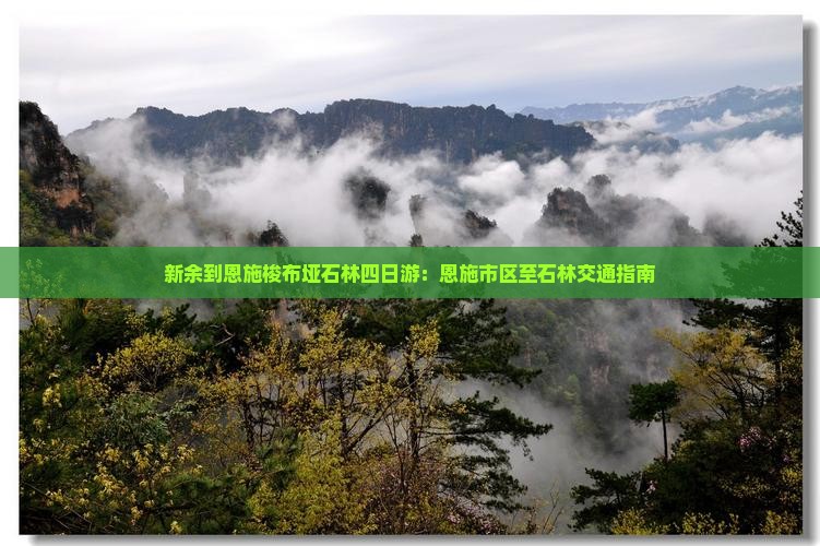 新余到恩施梭布垭石林四日游：恩施市区至石林交通指南