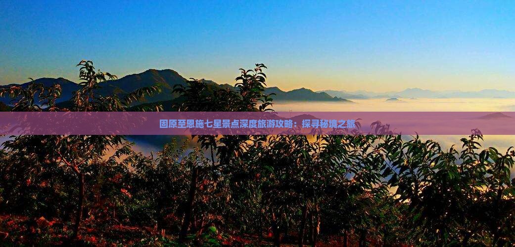 固原至恩施七星景点深度旅游攻略：探寻秘境之旅