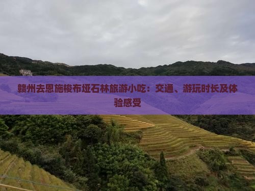 赣州去恩施梭布垭石林旅游小吃：交通、游玩时长及体验感受
