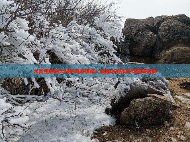 大同至恩施大峡谷旅游攻略：精选必游景点与路线指南