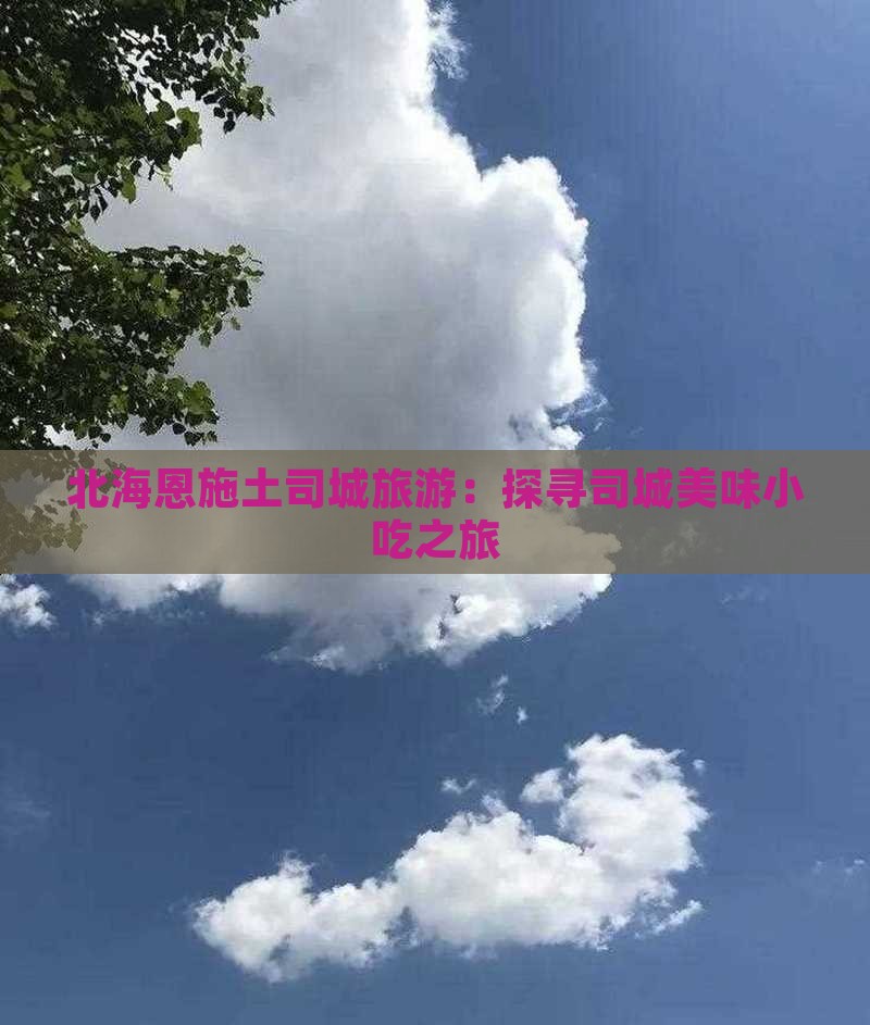 北海恩施土司城旅游：探寻司城美味小吃之旅