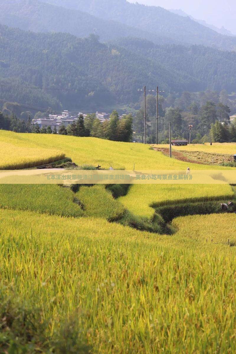 《本溪出发恩施清江画廊深度游攻略：美食小吃与景点全解析》