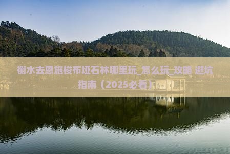 衡水去恩施梭布垭石林哪里玩