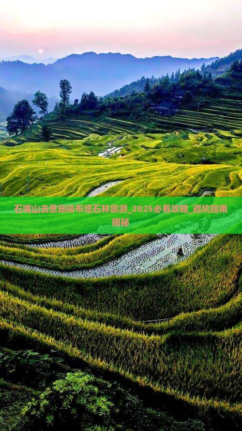 石嘴山去恩施梭布垭石林旅游