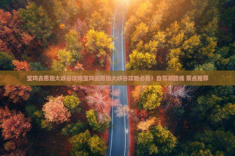 宝鸡去恩施大峡谷攻略
