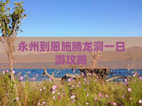 永州到恩施腾龙洞一日游攻略