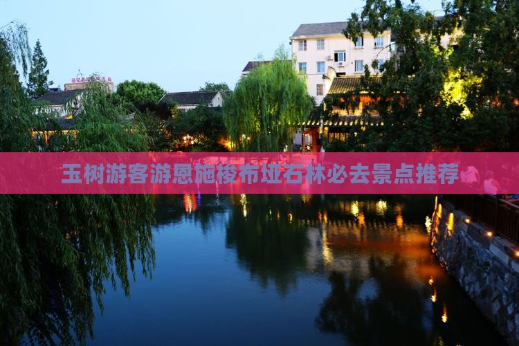 玉树游客游恩施梭布垭石林必去景点推荐