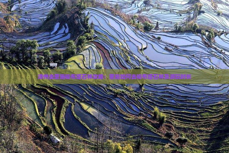 漳州去恩施梭布垭石林攻略：恩施如何去梭布垭石林及游玩时长