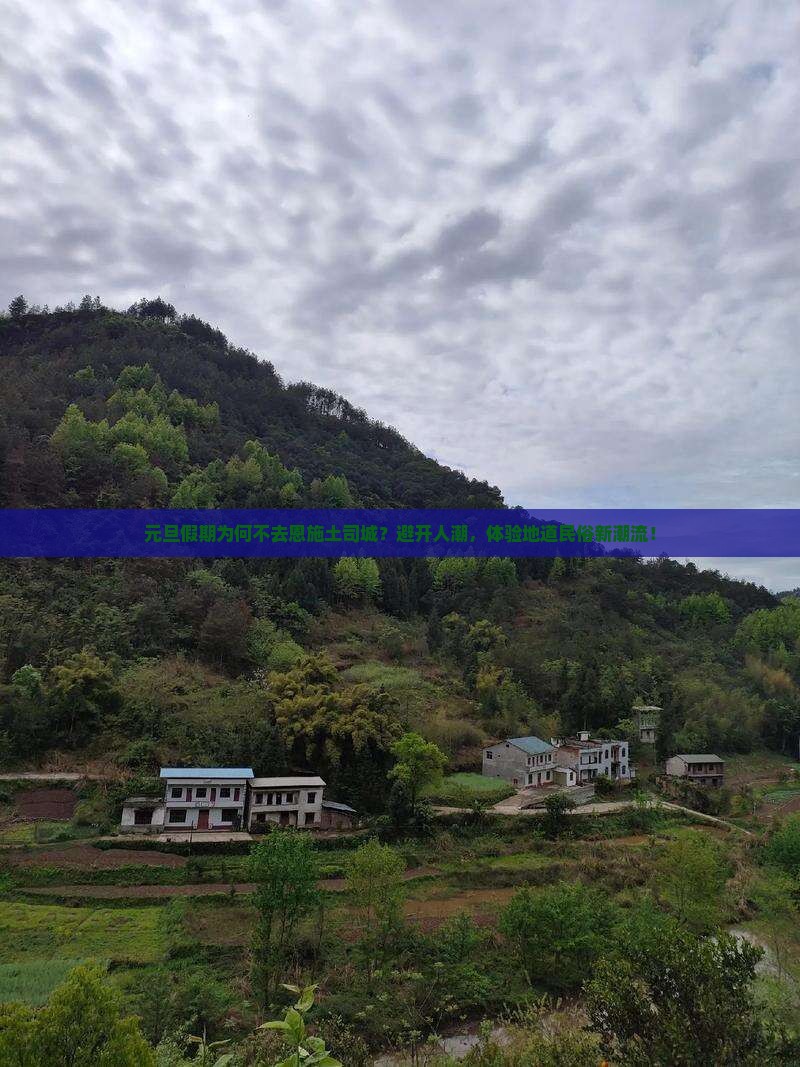 元旦假期为何不去恩施土司城？避开人潮，体验地道民俗新潮流！