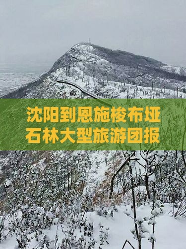 沈阳到恩施梭布垭石林大型旅游团报价