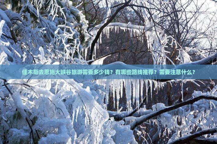 佳木斯去恩施大峡谷旅游需要多少钱？有哪些路线推荐？需要注意什么？