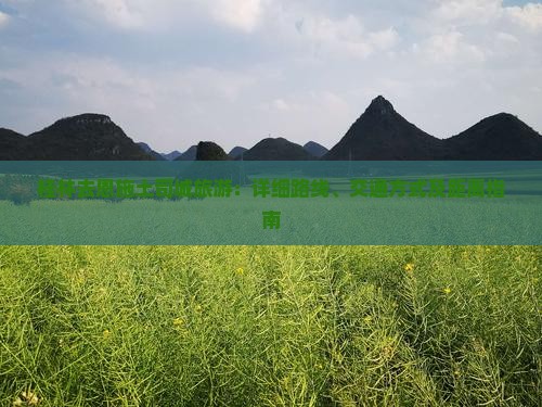 桂林去恩施土司城旅游：详细路线、交通方式及距离指南