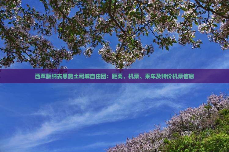 西双版纳去恩施土司城自由团：距离、机票、乘车及特价机票信息