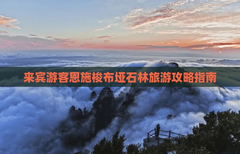 来宾游客恩施梭布垭石林旅游攻略指南
