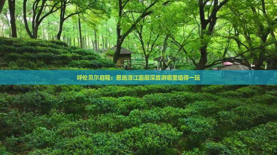 呼伦贝尔启程：恩施清江画廊深度游哪里值得一玩
