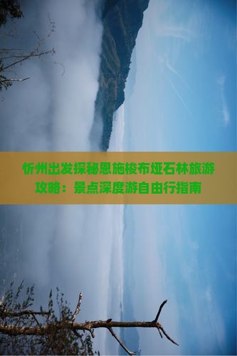 忻州出发探秘恩施梭布垭石林旅游攻略:景点深度游自由行指南 忻州出发探秘恩施梭布垭石林旅游攻略:景点深度游自由行指南
