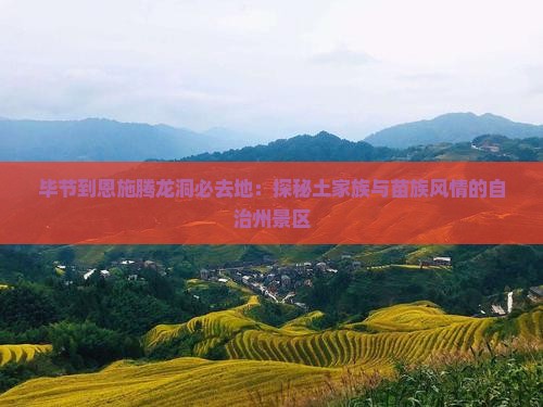 毕节到恩施腾龙洞必去地：探秘土家族与苗族风情的自治州景区