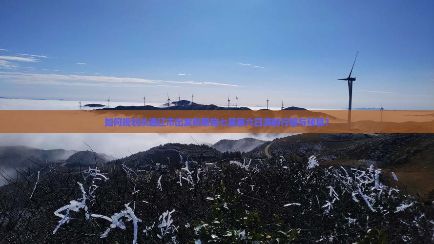如何规划从通辽市出发到恩施七星寨六日游的行程与预算？